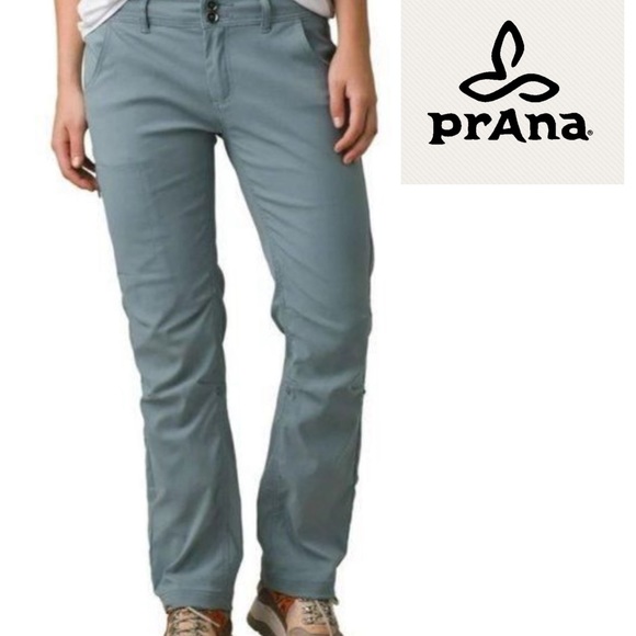 Prana Pants - NWT PRANA HALLE PANTS SHORT INSEAM SMOKY BLUE 16